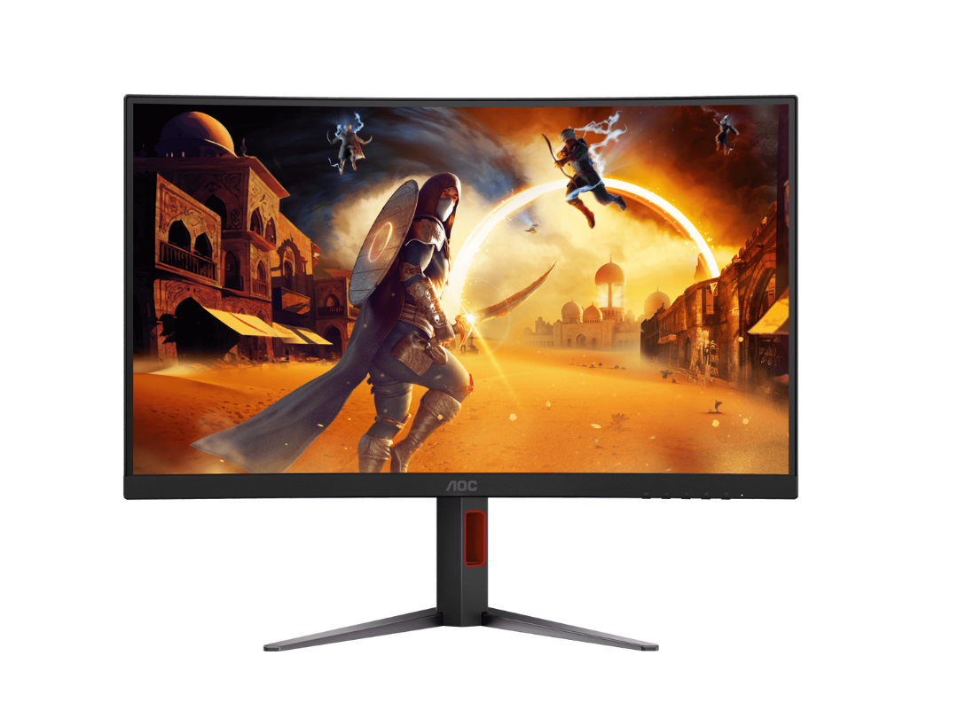AOC 27-inch QHD Curved Gaming Monitor 180Hz 0.5ms Adaptive Sync AOC 27-inch QHD Curved Gaming Monitor 180Hz 0.5ms Adaptive Sync